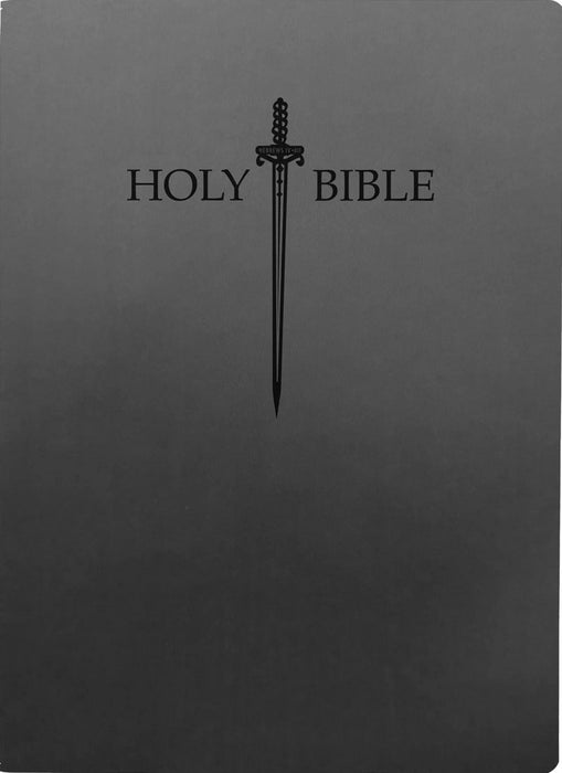 Kjver Sword Holy Bible, Large Print, Black Ultrasoft, Thumb