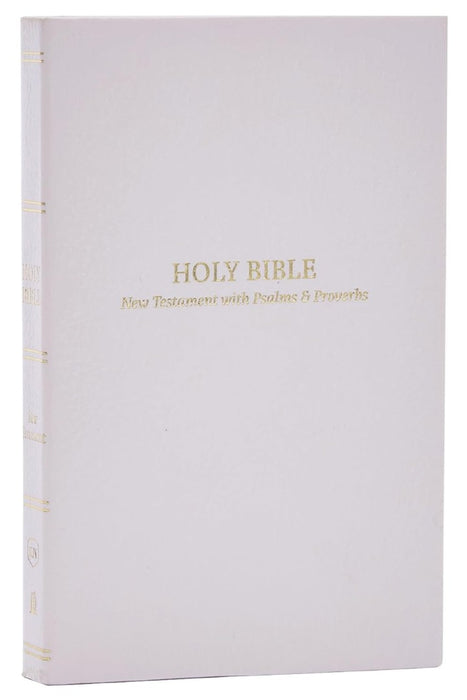 KJV Pocket New Testament With Psalms & Proverbs, White