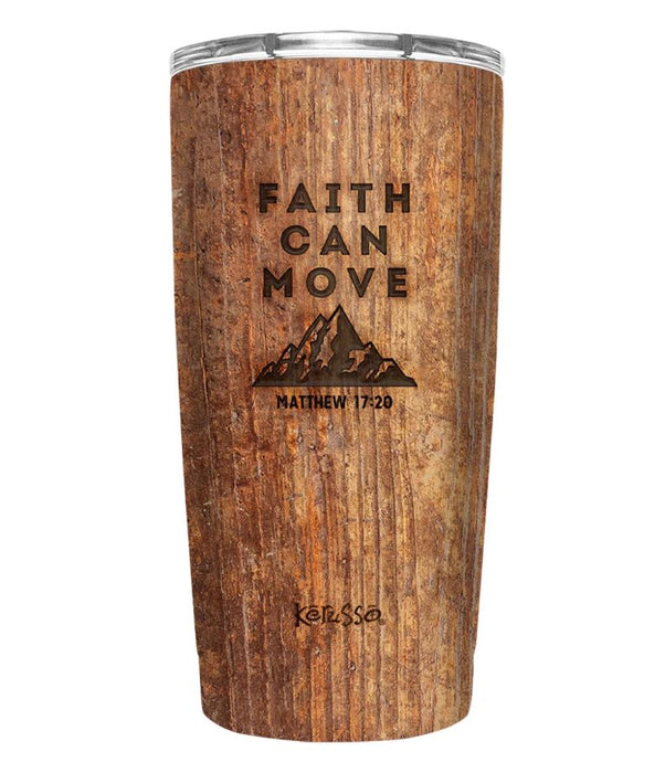 Faith Can Move 20 Oz Stainless Steel Tumbler