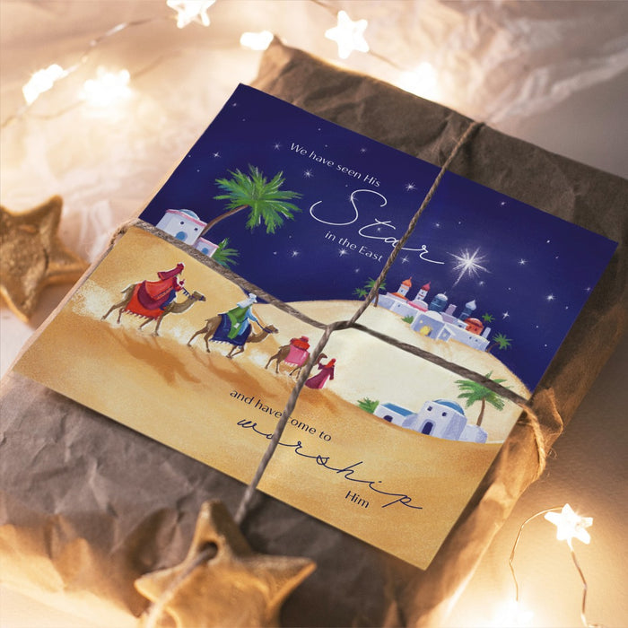 Compassion Charity Christmas Cards: Follow The Star (10pk)