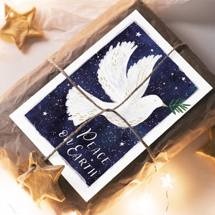 Compassion Charity Christmas Cards: Peace Dove (Pack Of 10)