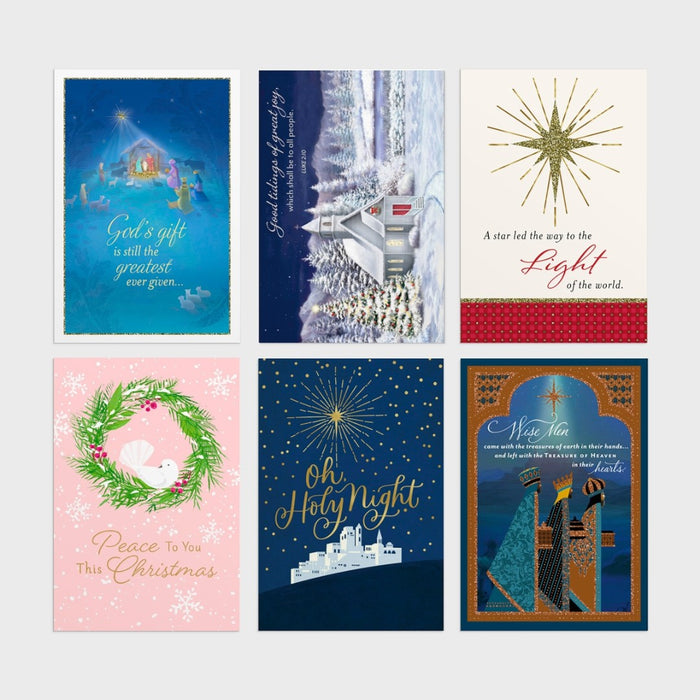Christmas Cards Value Box: Religious Scenes (48)