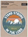 Stand Stronger Sticker