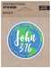 John 3:16 World Sticker
