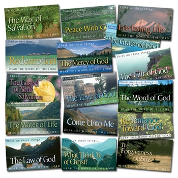 Scripture Leaflet Tracts - Mixed Set Of 800