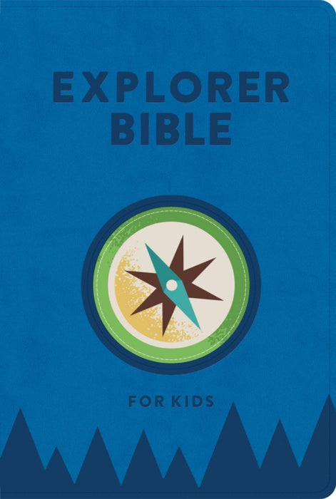 KJV Explorer Bible For Kids, Royal Blue, Leathertouch