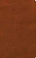 NASB Single-Column Personal Size Bible, Burnt Sienna Leather