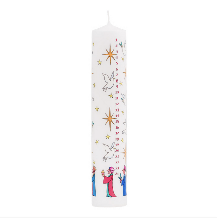 Wise Men Pillar Candle