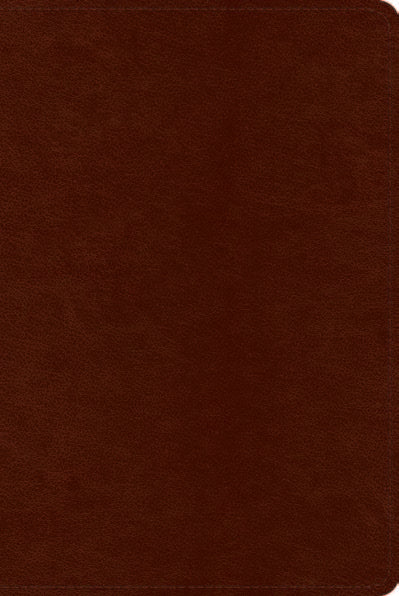 ESV Single Column Heritage Bible, Trutone, Chestnut