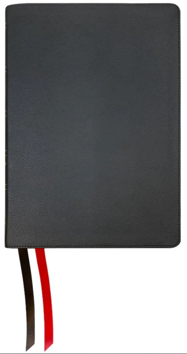 NASB 1995 Side-Column Reference Bible, Black Genuine Leather