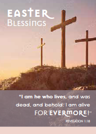 Easter Mini Cards: Easter Blessings (Pack of 4)