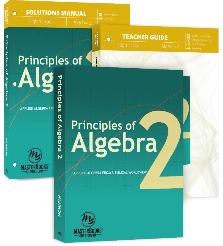Principles Of Algebra 2 Set — Aslan Christian Books