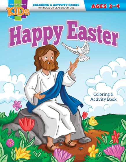 Happy Easter Coloring Activity Book