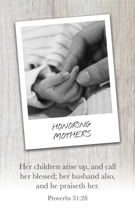 Mother's Day Bulletin: Honoring Mothers (Pack of 100)