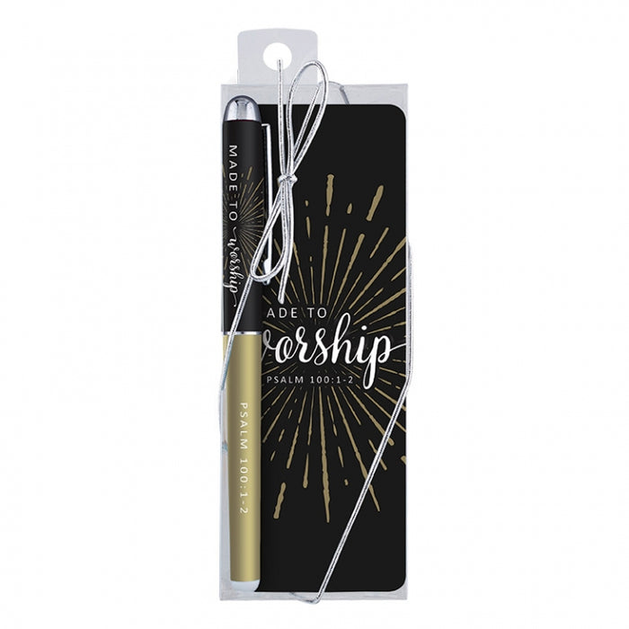 Made to Worship Pen and Bookmark Gift Set