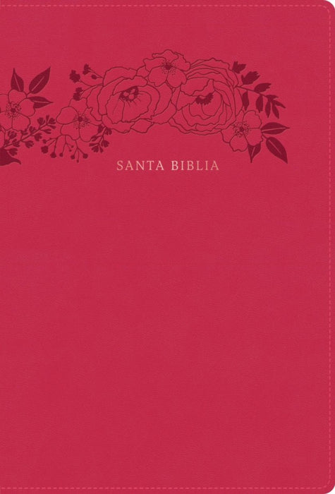 RVR 1960 Biblia Letra Supergigante, Floral, SíMil Piel