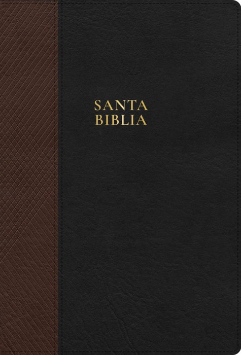 RVR 1960 Biblia Letra Supergigante, Negro, SíMil Piel