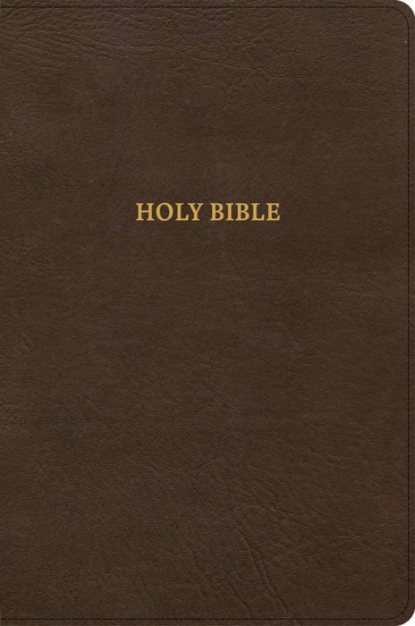 CSB Grace Bible, Brown Leathertouch
