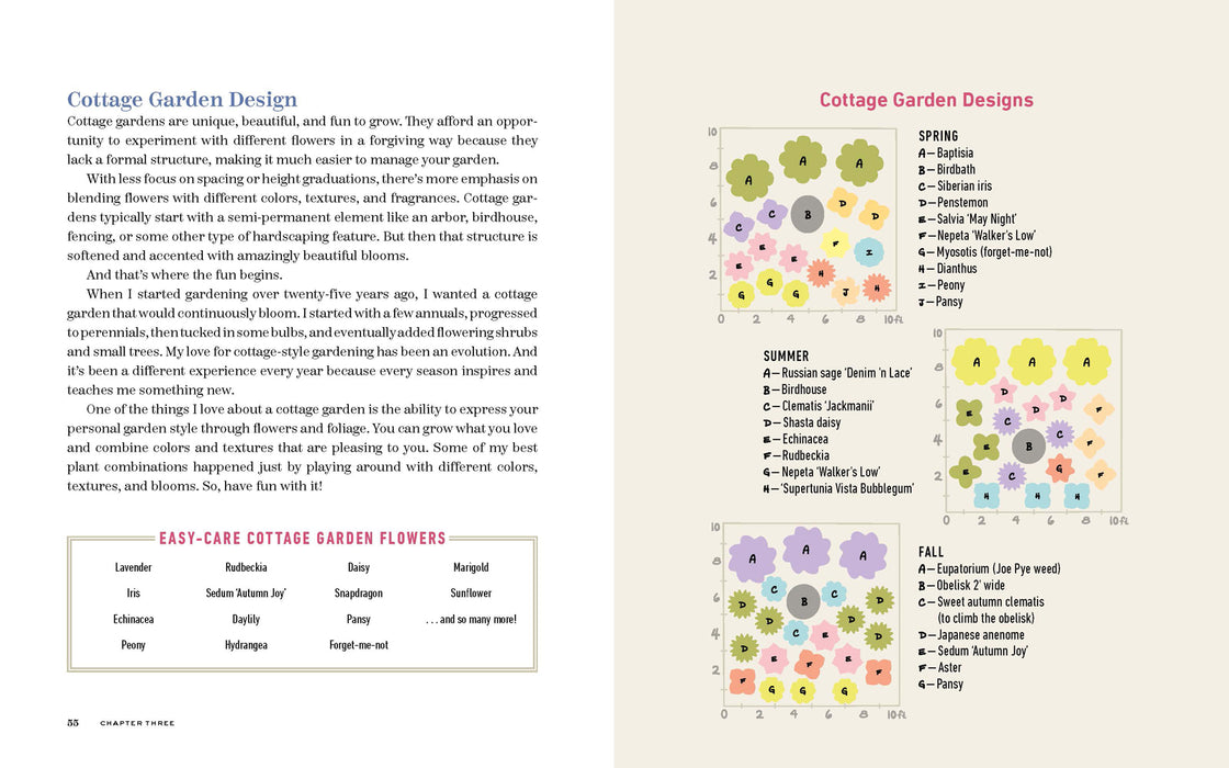 The Bricks 'n Blooms Beautiful and Easy-Care Flower Garden
