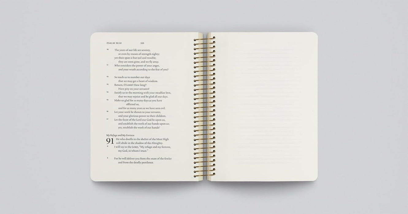 ESV Scripture Journal: Psalms, Spiral-Bound Edition