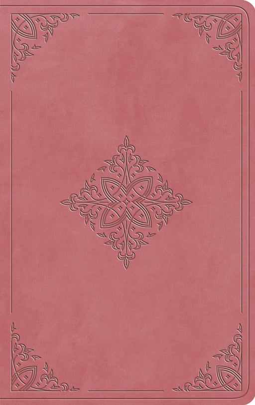 ESV Large Print Value Thinline Bible, Blush Rose