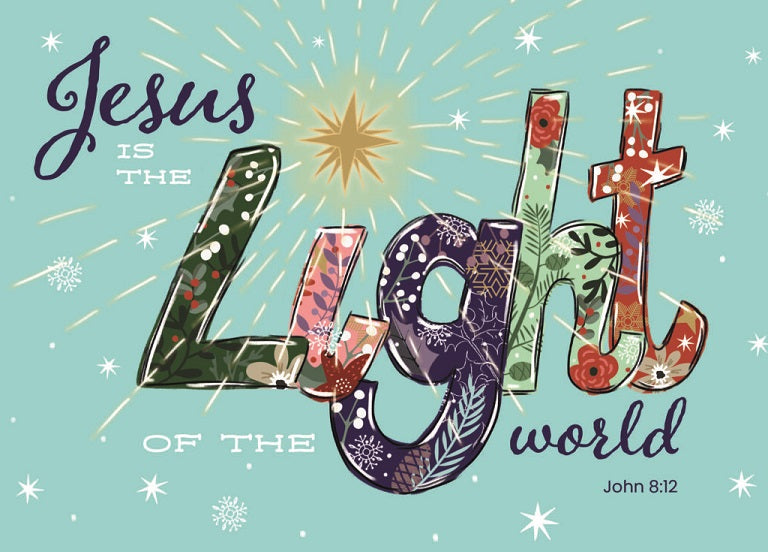 Light Of The World Christmas Cards - Pack Of 10 — Aslan Christian Books