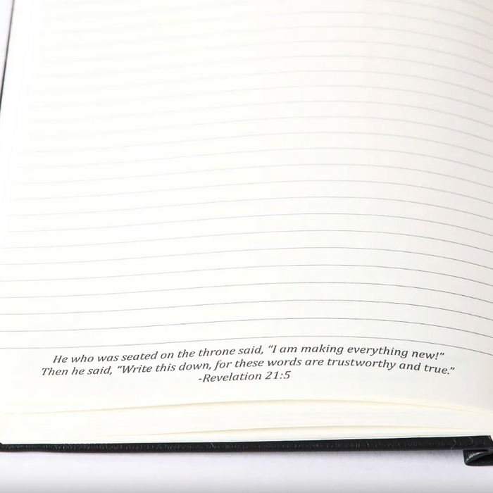 Wineskin Journal Black Hardcover