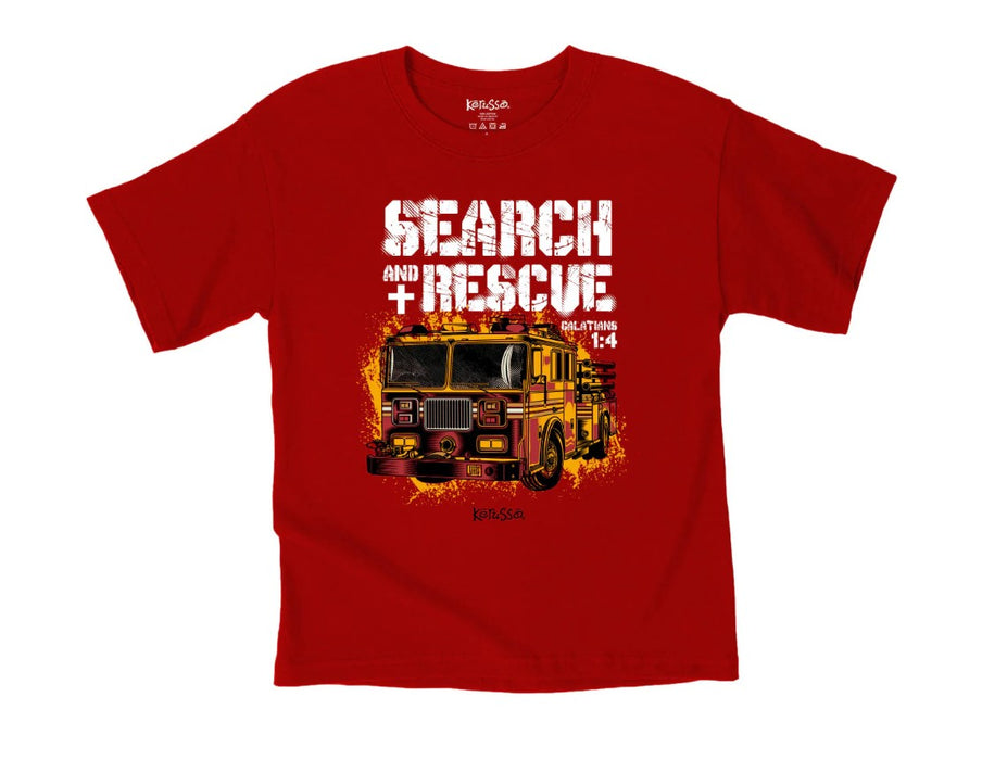 Search & Rescue Kids T-Shirt, Large