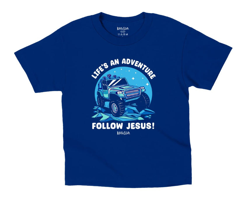 Follow Jesus Kids T-Shirt, Small