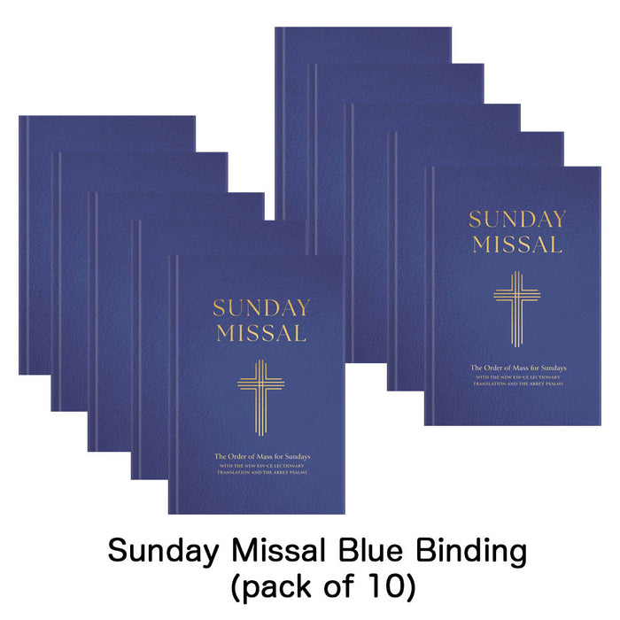 Sunday Missal Blue Binding (pack of 10)