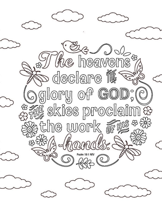 Color the Bible for Girls