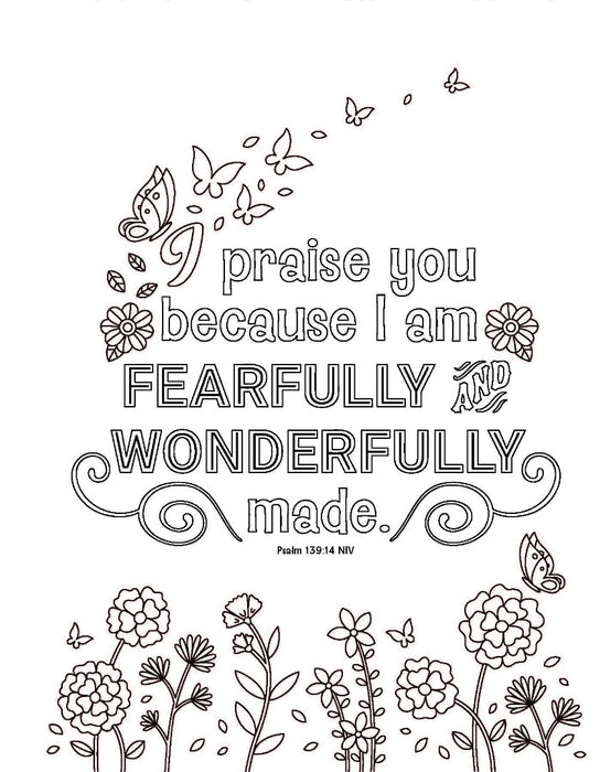 Color the Bible for Girls