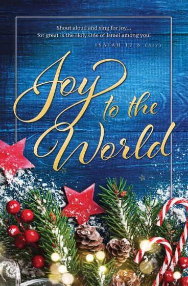 Christmas Joy to the World Bulletin (pack of 100)