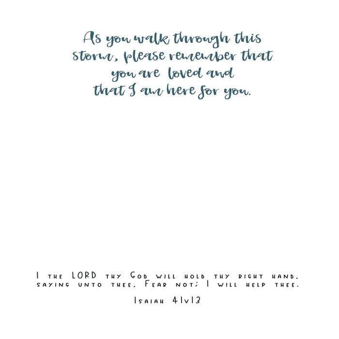 At This Difficult Time, Here For You - Greeting Card