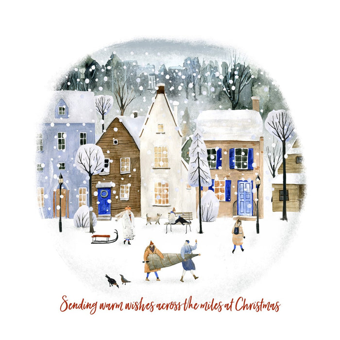 Sending Warm Wishes - Christmas Card
