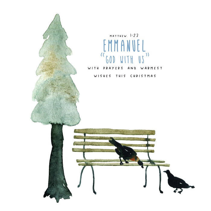 Thinking Of You At Christmas Time - Christmas Card