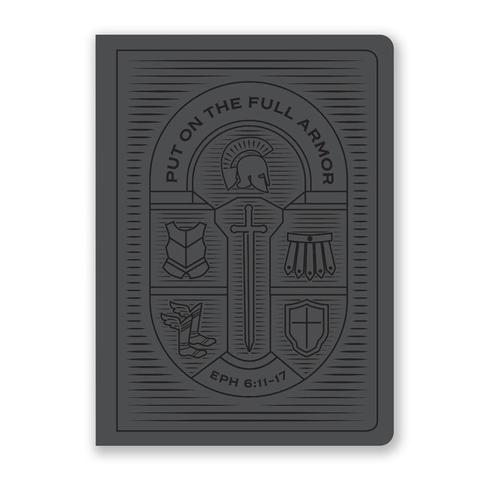 Armor of God Journal, Steel Grey