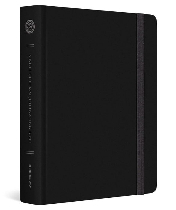 ESV Single Column Journaling Bible, Black