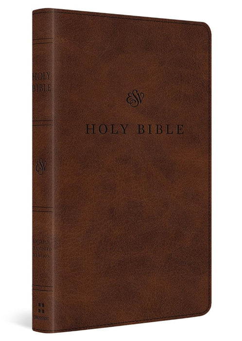 ESV Premium Church Bible, Large Print, Brown