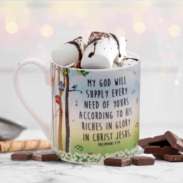 God Will Supply Mug & Giftbox