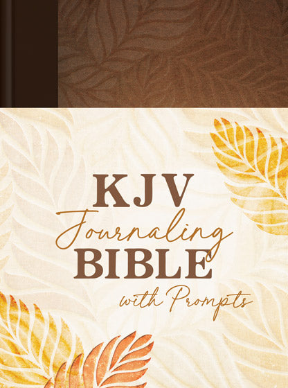 KJV Journaling Bible With Prompts: Copper