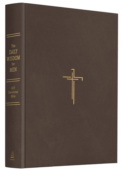 The Daily Wisdom for Men KJV Devotional Bible