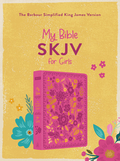 My Bible SKJV For Girls (Pink And Gold)