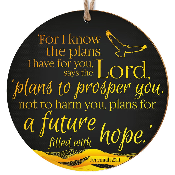 Plans to Prosper Ceramic Hanging Decoration