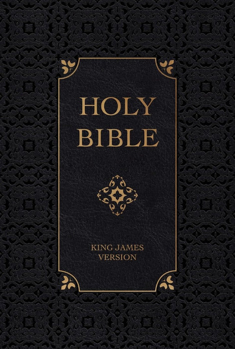 KJV Holy Bible Giant Print Obsidian
