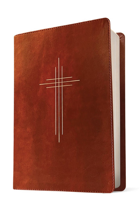 Message Deluxe Gift Bible, Dark Brown Gold