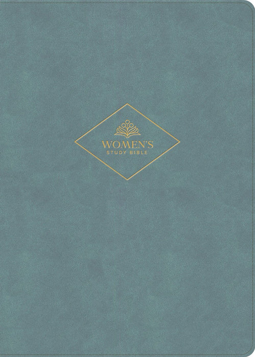 CSB Women's Study Bible, Earthen Teal Suedesoft
