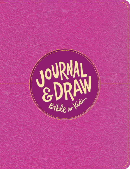 CSB Journal and Draw Bible for Kids, Pink