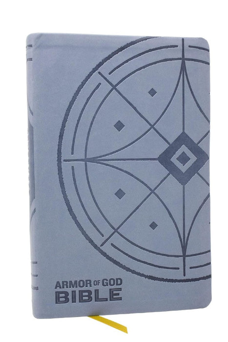 KJV Armor of God Bible, Blue/Gray Leathersoft