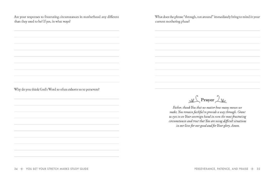 You Bet Your Stretch Marks Study Guide